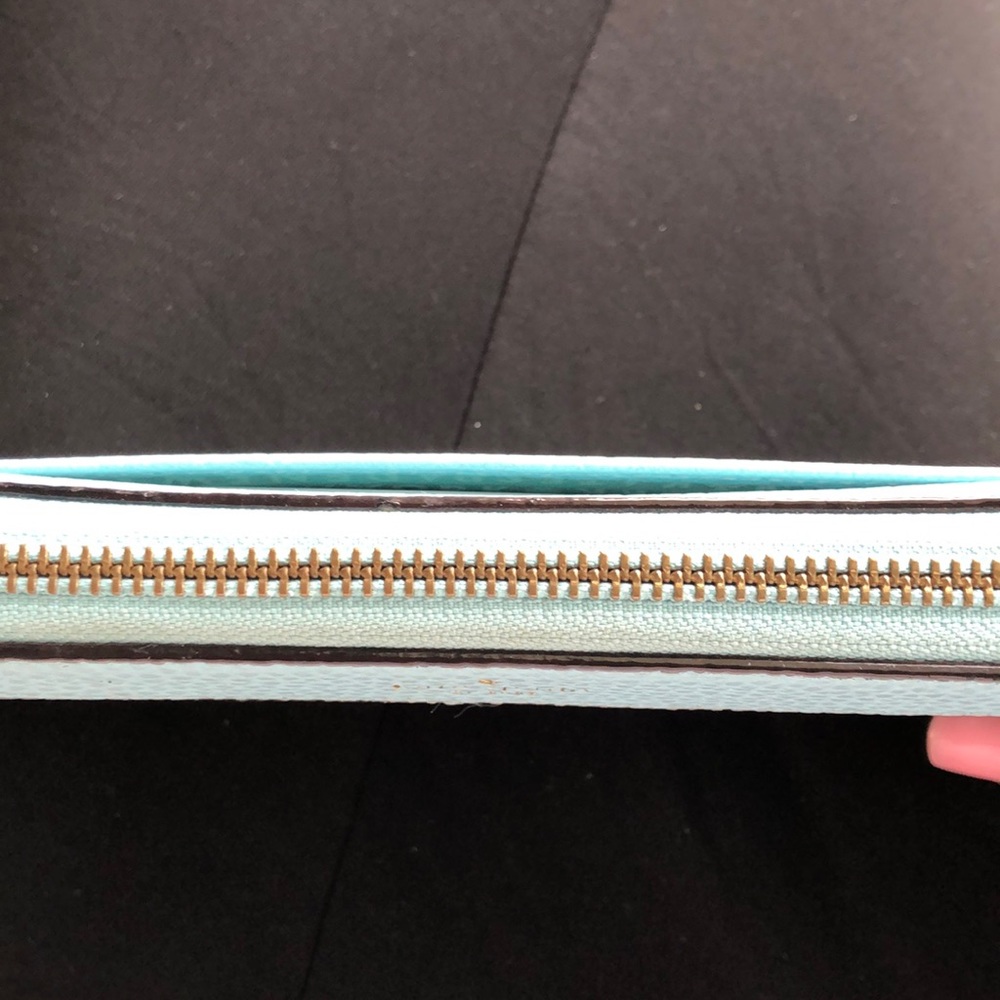 Kate Spade ♠️ Blue leather wallet - Picture 5 of 8
